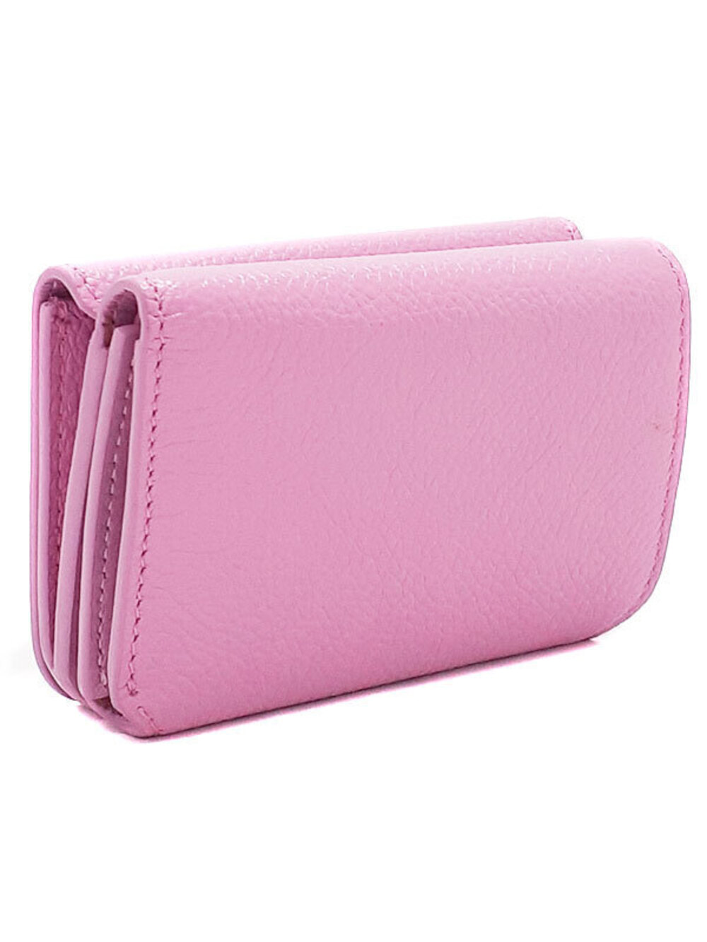 Balenciaga Cash Tri Wallet Short fold Black